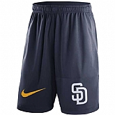 Men's San Diego Padres Nike Navy Dry Fly Shorts FengYun